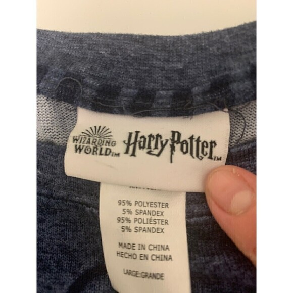 HARRY Potter Womens‎ Size Large Pajama Top - Picture 2 of 5